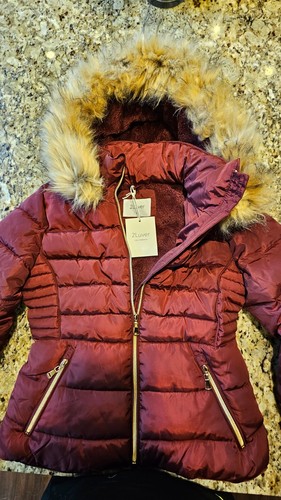 Giacca donna bordeaux puffer