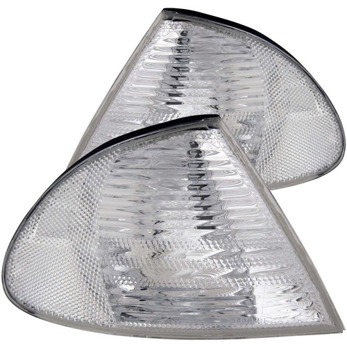 Pair clear corner parking - clear,