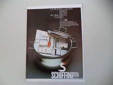 advertising Pubblicità 1971 MOBILI CUCINE SCHIFFINI - LA SPEZIA
