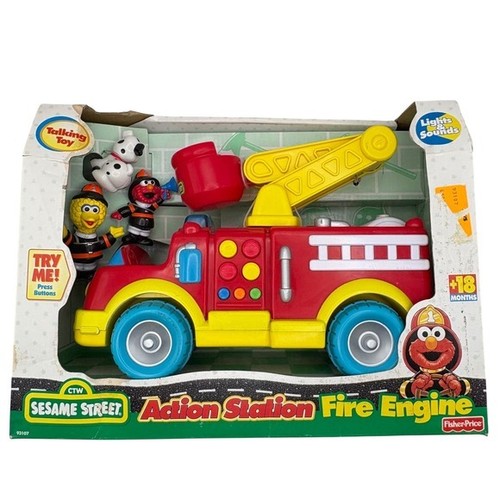 Sesame street action - street, station