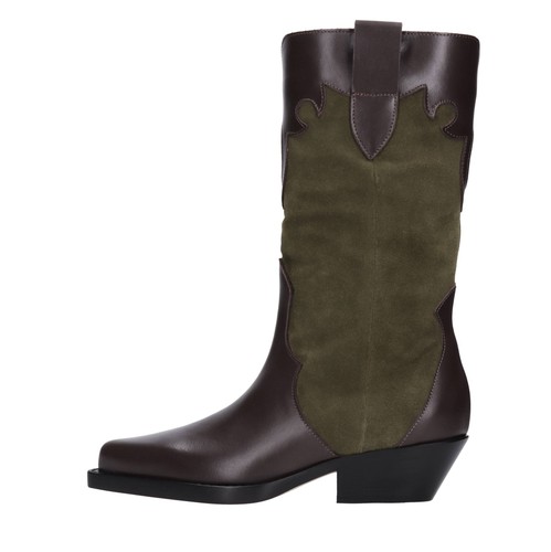 9942 natur velour stivali anna - stivali,