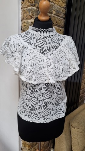 Top pizzo stile maglia - pizzo,