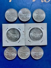 Lotto 8x 500 Lire Argento 1965