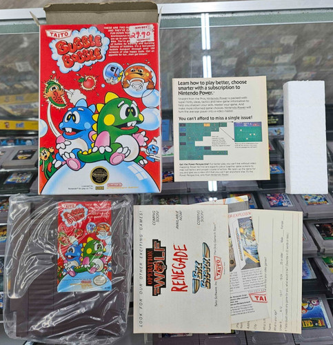 Bubble bobble - (nintendo,