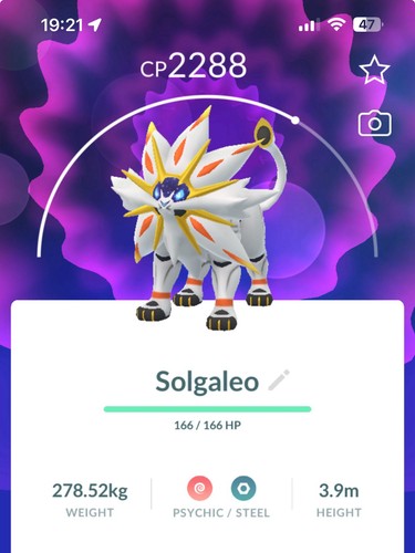 Solgaleo pokemon gen7 - solgaleo, go