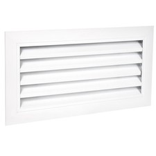 Ventilation Grille Rectangle Forme Aluminium Alliage Persienne Évent 500x250mm