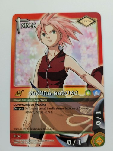 Naruto card game sakura - card,