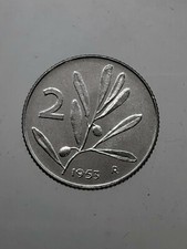  2 LIRE ULIVO 1953 PERIZIA FDC