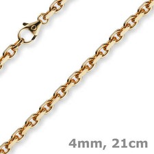 4mm Bracciale Collana ad