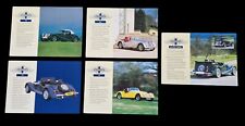 5x MORGAN 4/4 +8 più 8 depliant brochure foglio collezione 2