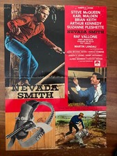 48S,FOTOBUSTA,NEVADA SMITH  STEVE MCQUEEN KARL MALDEN 1966 HATHAWAY