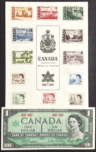 1967 canada dollar bill - dollar, and