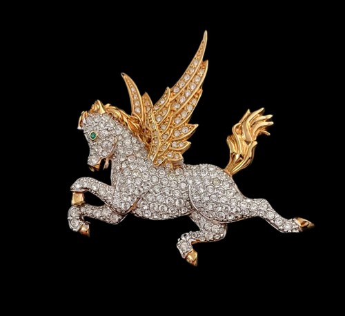 Spilla pegaso vintage - pegaso,