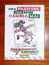 SET COMPLETO FIGURINE UPDATES AGGIORNAMENTI PANINI CALCIATORI 2012-2013 12-13