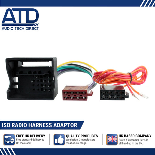 Adattatore radio iso - iso, vw
