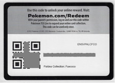 POKEMON TCGO S&V - Base UNUSED