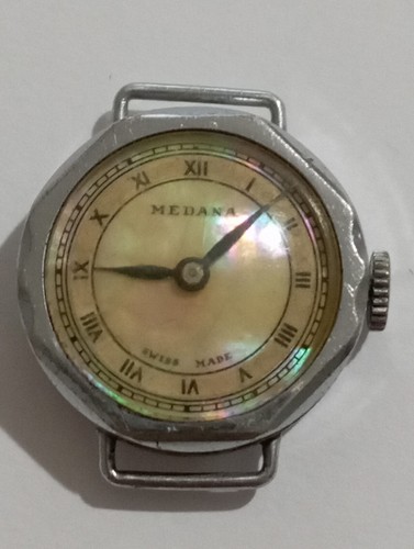 Vintage raro swiss made medana - vintage,
