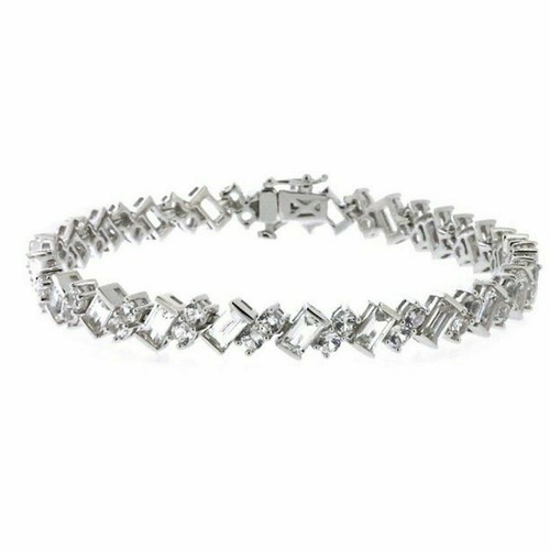 Finto diamante rotondo 14k - &,