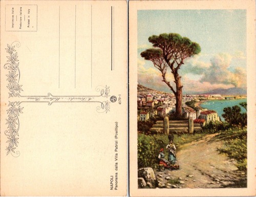 Napoli italia cartolina - napoli,