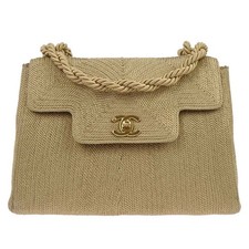 Borsa a tracolla Chanel beige