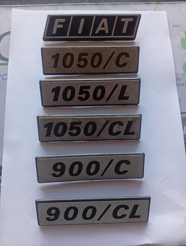 Lotto sigle fiat - lotto,