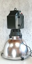 Vintage industrial pendant lamp ing. Castaldi, steel