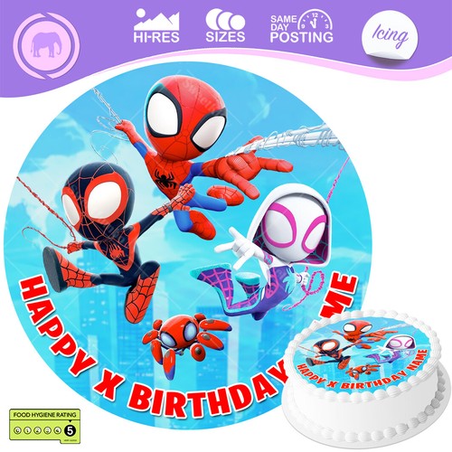 Spidey spiderman cake topper - spiderman,