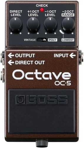 Boss pedale per chitarra - oc-5,