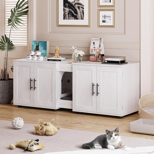 Toilette per gatti recinto