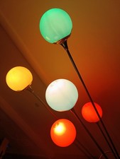 ALBERELLO STILNOVO piantana lampada da terra vintage ANNI 50 TUTTO ORIGINALE