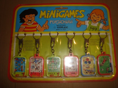 Portachiavi minigames blister - portachiavi,