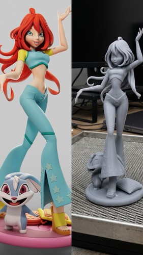 Bloom figure winx club - bloom,