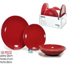 SERVIZIO DI PIATTI 18 PZ DOMUS