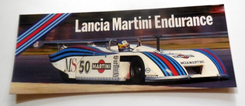 Vintage adesivo lancia martini - adesivo,