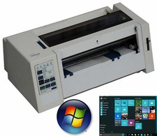 A4 A5 Stampante ad Aghi Dot Lexmark 2380 Compatibile Con Windows XP Win 7 10