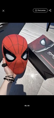 Maschera spider man controllo - spider-man,