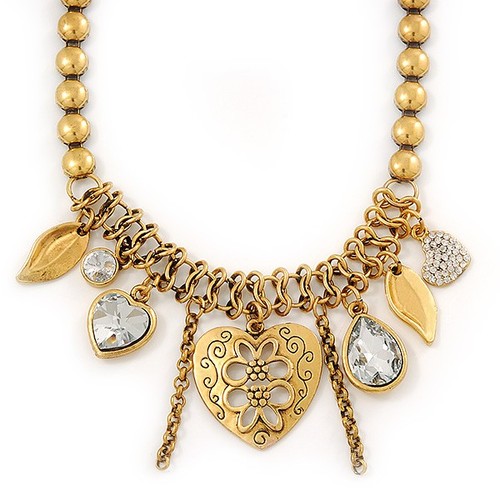 Collana con ciondolo - , vintage