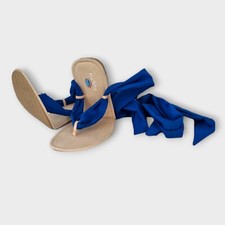 Sandali Scholl donna gladiatore blu 