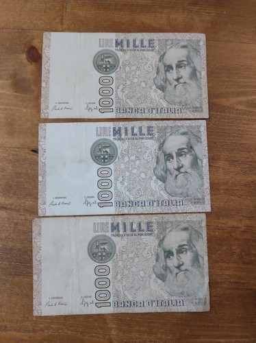 Banconote 000 mille lire - 1.000,