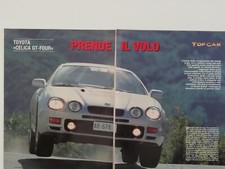 Clipping Ritaglio Articolo 1994 TOYOTA CELICA GT-FOUR Prende il Volo - Top Car
