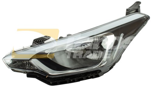 Faro anteriore per hyundai - sx,