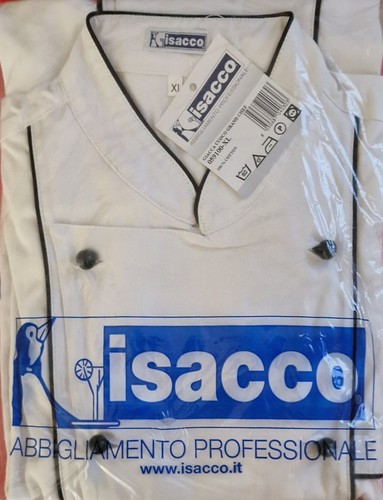 Giacca cuoco unisex - giacca, bianca