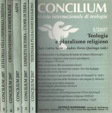 Concilium Anno 2007. Rivista internazionale di teologia. AA.VV. 2007. .