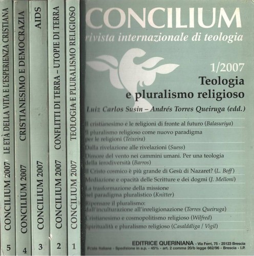 Concilium anno 2007 rivista - anno, 2007.