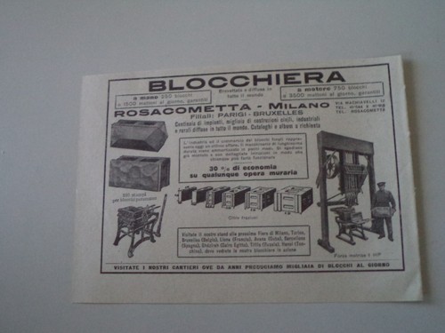 Advertising pubblicità 1927 - advertising,