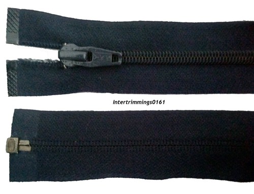 Ykk zip blu - zip, scuro,43.2cm