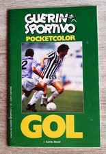 pocket color gol Allegato Guerin sportivo Nesti 1985 calcio Riva Altobelli Rossi
