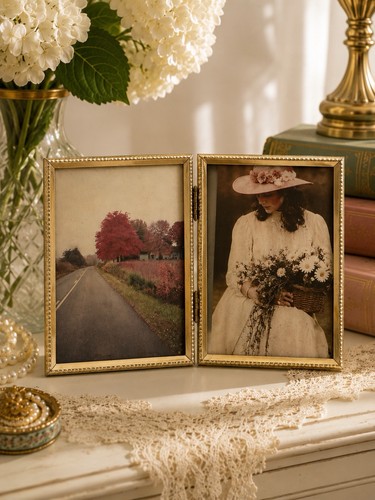 Cornice portafoto vintage - , oro