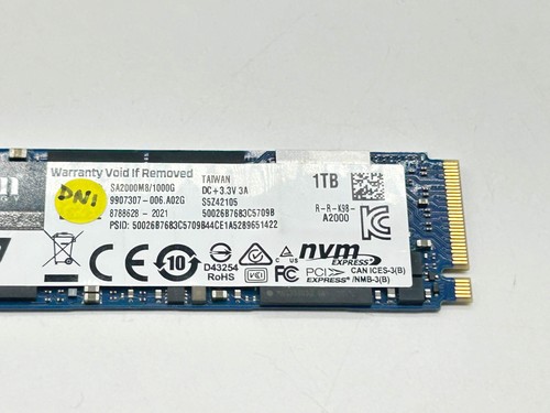 Kingston a2000 sa2000m8 - a2000, sa2000m8/1000g