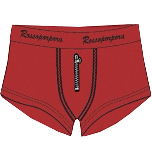 Boxer uomo rosso - , rossoporpora